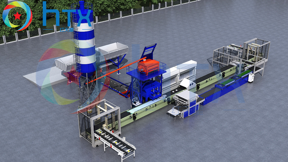 Linha de produção composta artificial máquina de moldação molhada da laje de quartzo do doseador da pedra natural