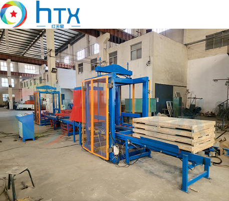 Pre linha de produção de pedra concreta Palletising artificial automático do folheado do molde