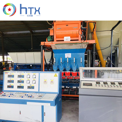 Linha de produção de painéis de parede de pedra cultivada de concreto Máquina de dosagem