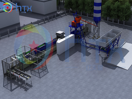 Linha de produção de lajes de pedra de máquina de fabricação de mármore artificial
