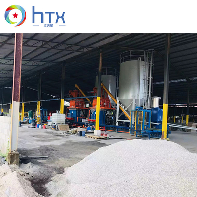 Máquina de dosagem úmida de fundição de concreto Casa de pedra cultivada Linha de produção de pedra de alimentação externa