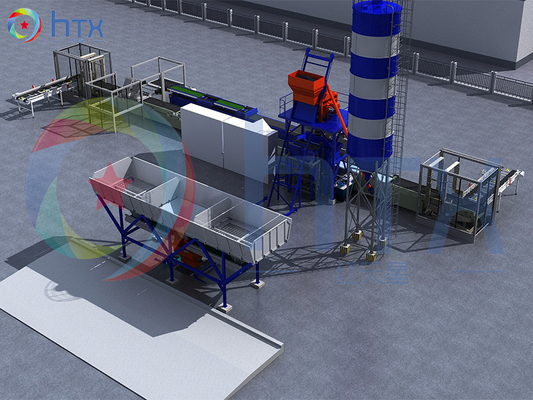 Mini planta de dosagem móvel automática máquina de processo de concreto de cimento fundido úmido