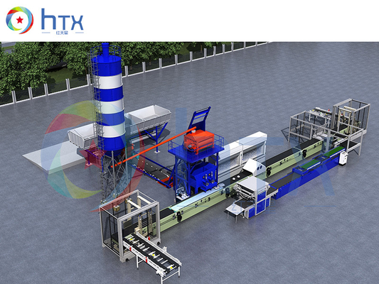 Maquinaria totalmente automático do material de construção da máquina do painel de muro de cimento