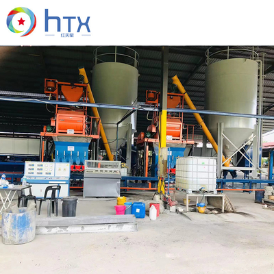 Máquina de fatura concreta cultivada do mármore da planta de fabricação dos painéis de parede de pedra