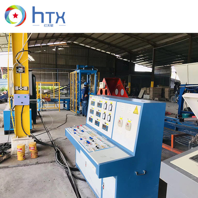 Linha de produção de alimentação da pedra automática da borda da estrada concreta