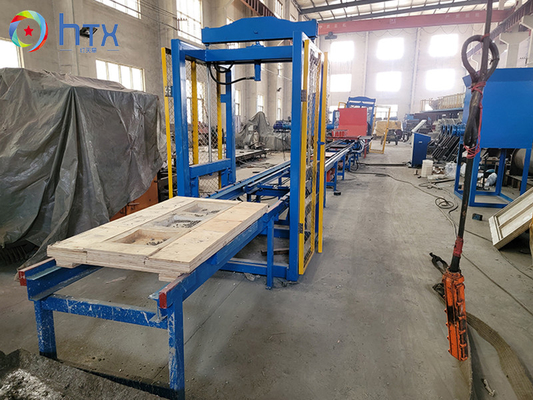 Linha de produção de pedra artificial concreta interna da parede e do assoalho da vibração da mistura