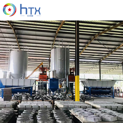 Bloco do Paver do cimento que faz a máquina a máquina de alimentação do doseador concreto