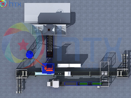 Pré-fabrique a linha de produção máquina do painel de parede 3D de carcaça concreta do folheado de pedra artificial