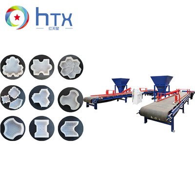 Máquina de Fabricação de Pedra Artificial de Betão Pre-Formada Molhada Linha de Produção de Pedra Kerbstone