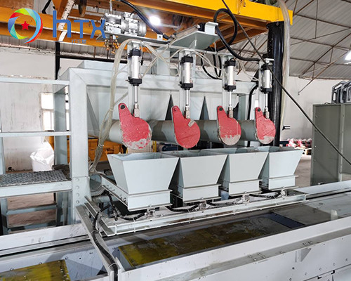Máquina automática de dosagem de concreto de 2000 kg para produção de pedra artificial