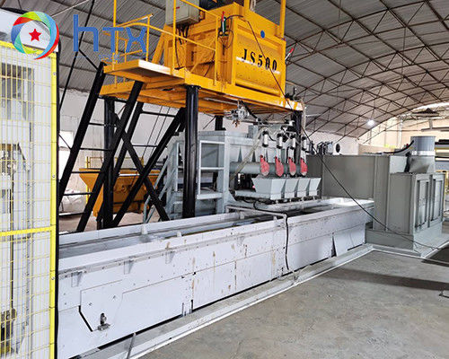 Linha de produção de painéis de parede para pedra artificial