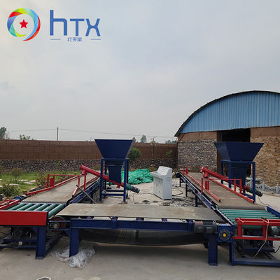 Linha de produção de painéis de parede eficientes, fácil de operar, linha de produção de pedra artificial