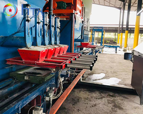 Máquina automática de fabricação de pedra artificial com produção eficiente Máquinas de fundição molhada