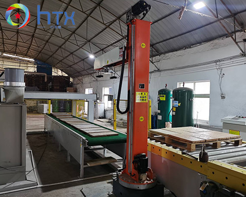 Sistema automatizado de dosagem de concreto para linha de produção de painéis de parede de pedra artificial