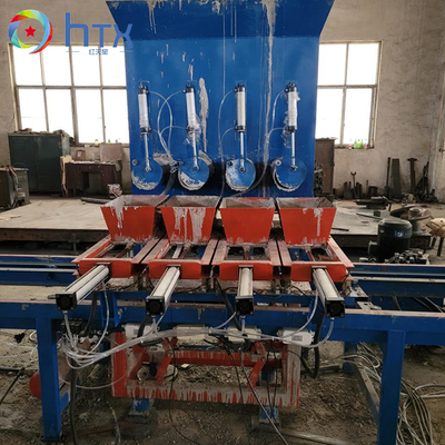 Linha de produção de painéis de parede de sistema de dosagem de concreto com modo de funcionamento automático