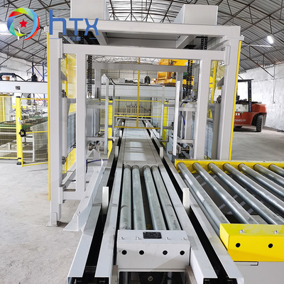 Sistema automático de controlo PLC Linha de produção de pedra de chapa Máquina de enchimento de blocos de retenção de concreto