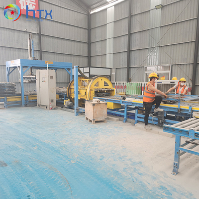 Linha de produção de pedras de revestimento de betão de dosagem eficiente para máquinas de fundição molhada