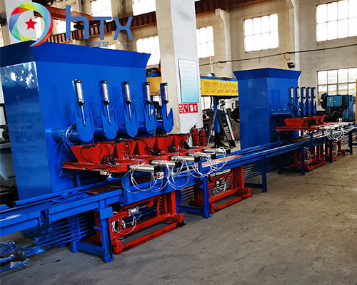 Máquina de dosagem automática de blocos de retenção de concreto