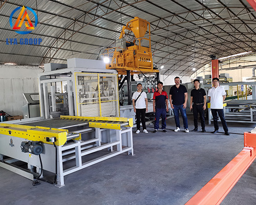 Máquina automática de dosagem de concreto para linha de produção de pedra artificial de alta capacidade