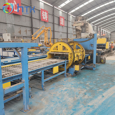 Máquina de produção de painéis de vedação de concreto de alta produtividade