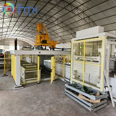 Linha de produção de pedras de limiar artificial Máquinas de acabamento de pedras artificiais