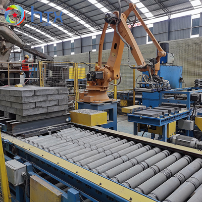 Linha de produção de pedra de borracha artificial de fundição totalmente automática 220V