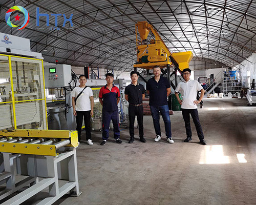 Máquina de fabricação de blocos de pavimento Linha de produção de pedra artificial