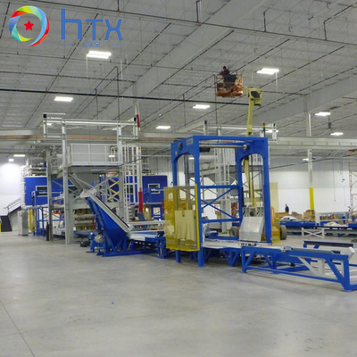 Linha de produção automática de painéis de vedação de concreto Máquina de fabricação de pedra artificial