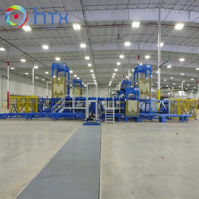 Linha de produção totalmente automática de azulejos de telhado de ardósia de concreto Sistema de dosagem de concreto