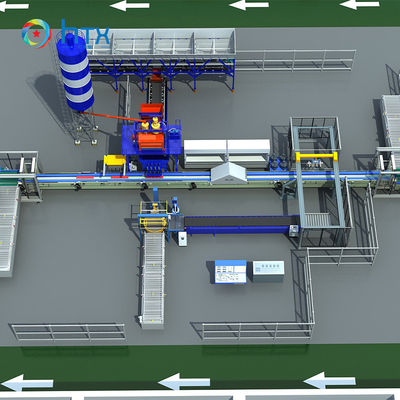 Máquina de fabricação de parede de retenção de arenito de alta eficiência Linha de produção de revestimento de pedra