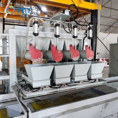Novo sistema automático de dosagem de concreto molhado máquina de fabricação de pedra artificial