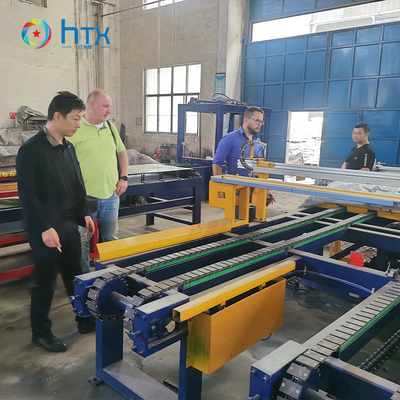 Máquina de fabricação de painéis de cercas de concreto Máquinas de fundição molhada
