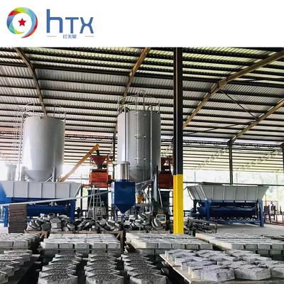 1000-1200m2 Máquinas de fundição molhada que produzem pedra artificial