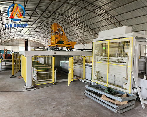 Linha de produção de máquinas de fundição de pedras