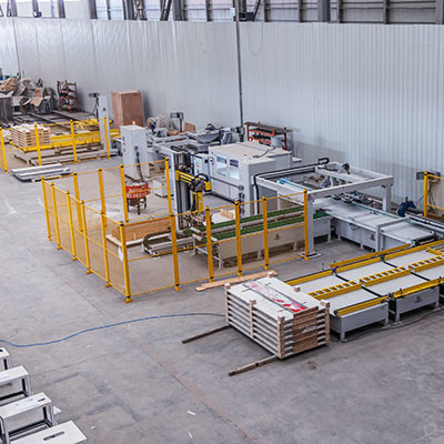 Linha de produção de pedras de limiar artificial Máquinas de acabamento de pedras artificiais