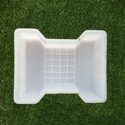 Hexágono planície plástica do molde do Paver do piso do pátio de 9 polegadas lisa