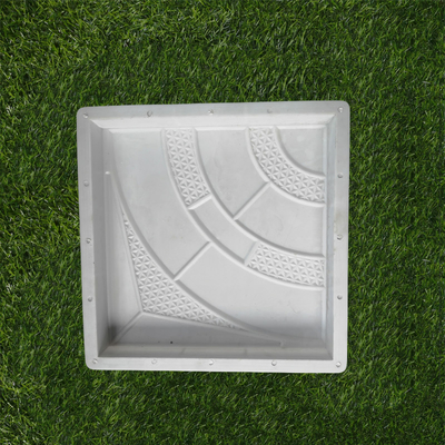 Pré-fabrique o molde plástico concreto decorativo do Paver para o jardim