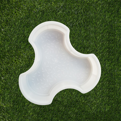 Pré-fabrique o molde plástico concreto decorativo do Paver para o jardim