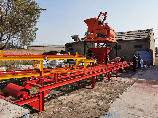 Cortando T50mm que pavimenta o bloco que faz a máquina, pré-fabrique a máquina concreta do Paver