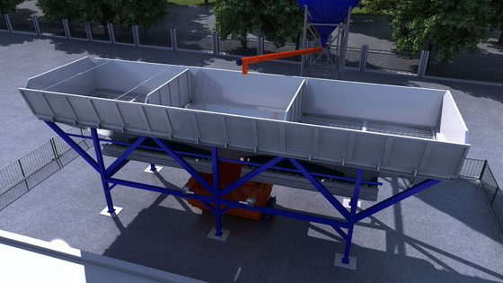 Linha de produção de pedra artificial de dose concreta automática da máquina 12.7KW
