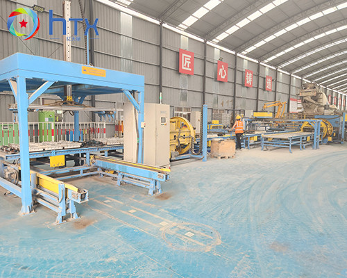 Equipamento de produção de painéis de parede para interiores e exteriores